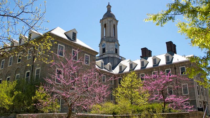 Old Main clock