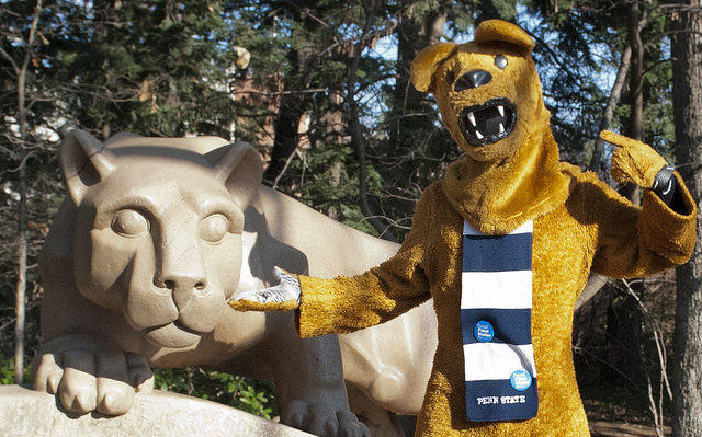 Nittany Lion Shrine and mascot